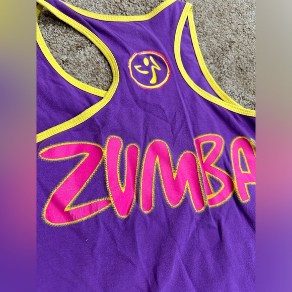 RARE Zumba Purple Tank Top - Picture 2 of 6